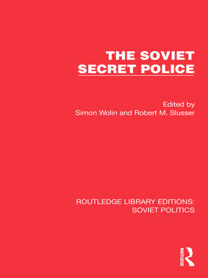 cover image of The Soviet Secret Police